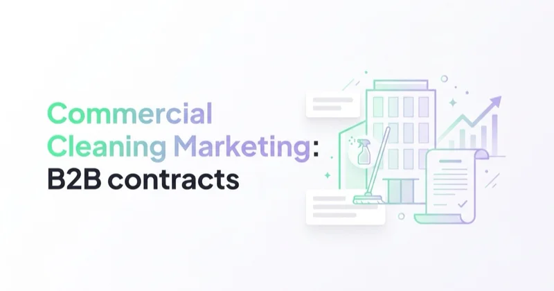 Commercial Cleaning Marketing: B2B Lead Gen for Janitorial Contracts