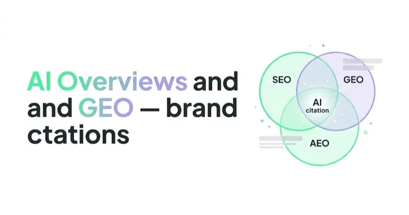 AI Overviews and GEO: How to Make AI Search More Likely to Cite Your Brand