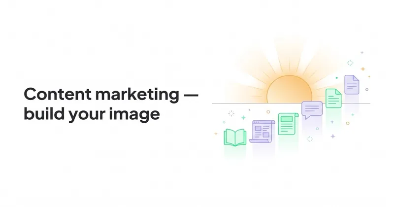 Content marketing, a way to build a professional image of the company