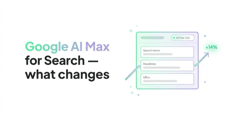 Google AI Max for Search: What Changes in Google Ads and What to Do Now