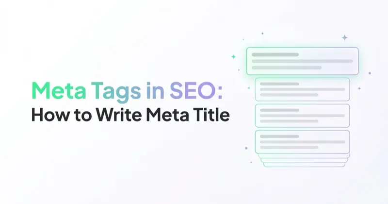 Meta Tags in SEO: How to Write Meta Title and Meta Description