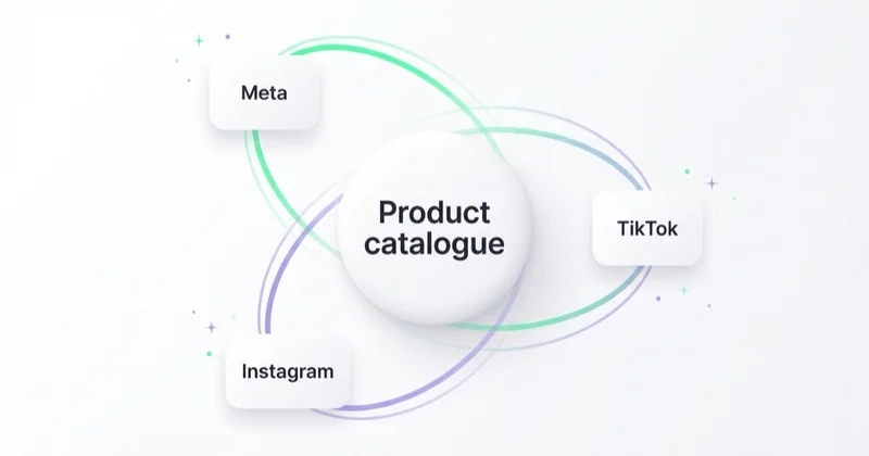 The product catalogue is the engine feeding Meta, TikTok and Instagram.