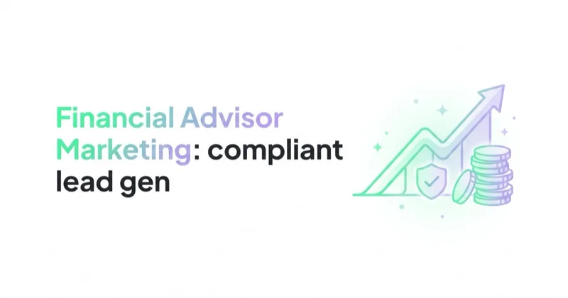Financial Advisor Marketing: Compliant Lead Gen on Google and Meta