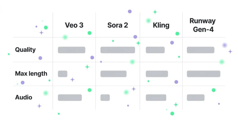 Comparison of 4 AI video generators for ads in 2026.