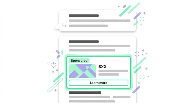 ChatGPT ad format inline in answer.