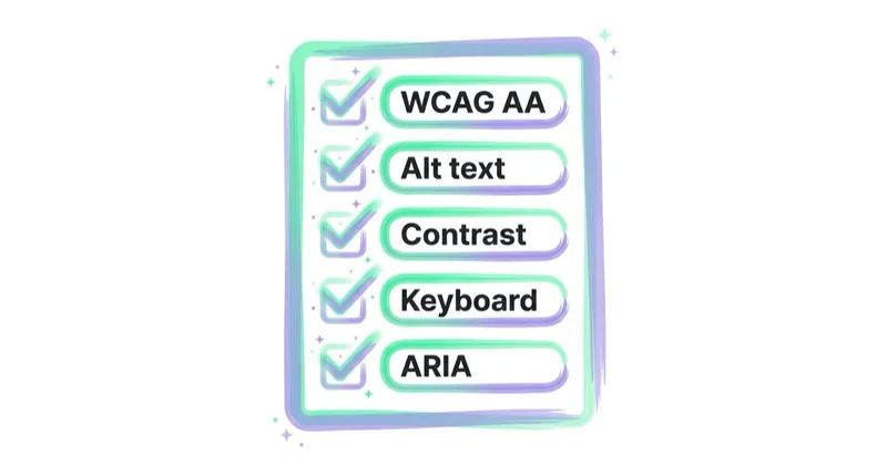 Diagram illustrating step 9: audit accessibility and legal risk.