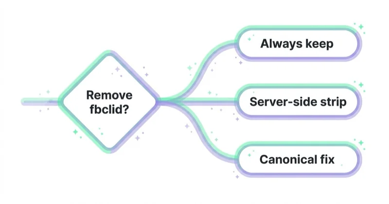 Diagram illustrating should fbclid be removed?.
