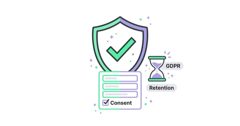 Diagram illustrating data protection and privacy.