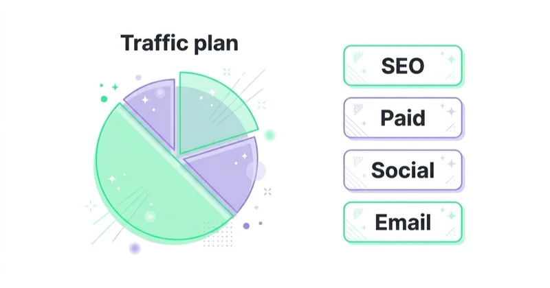 Diagram illustrating step 11: create a traffic plan.