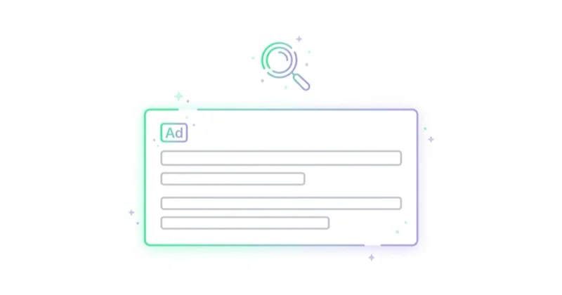 Diagram illustrating ad copy for google search.