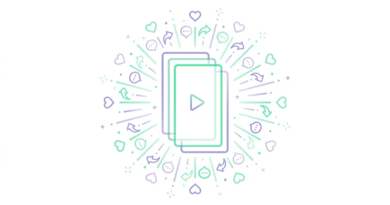 Diagram illustrating video marketing on tiktok.