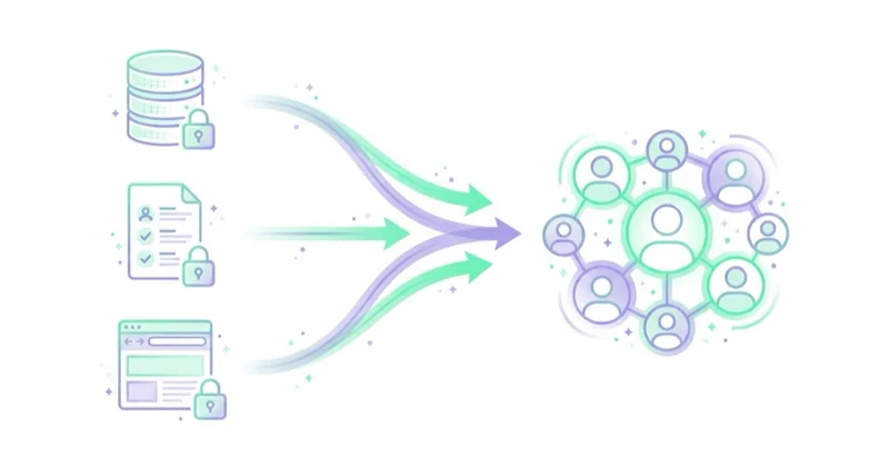 Diagram illustrating first-party data: the new foundation of targeting.