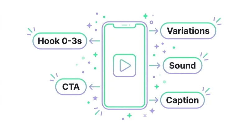 Diagram illustrating creative strategy: the main performance lever.