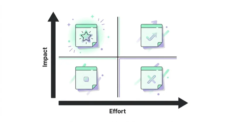 Diagram illustrating how to prioritize ga4 audit findings.