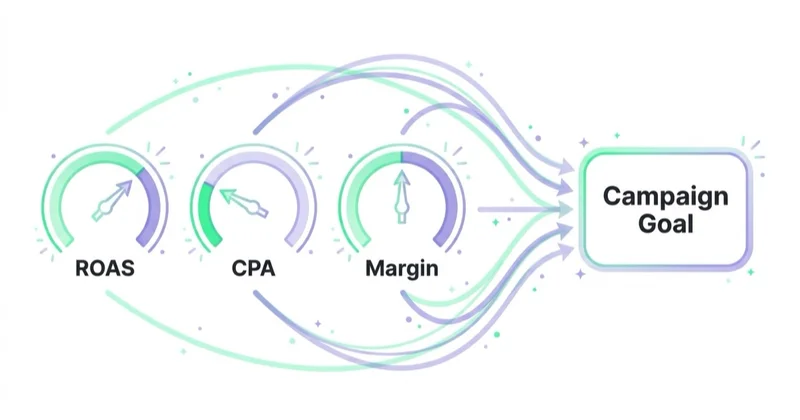 Diagram illustrating define campaign economics.