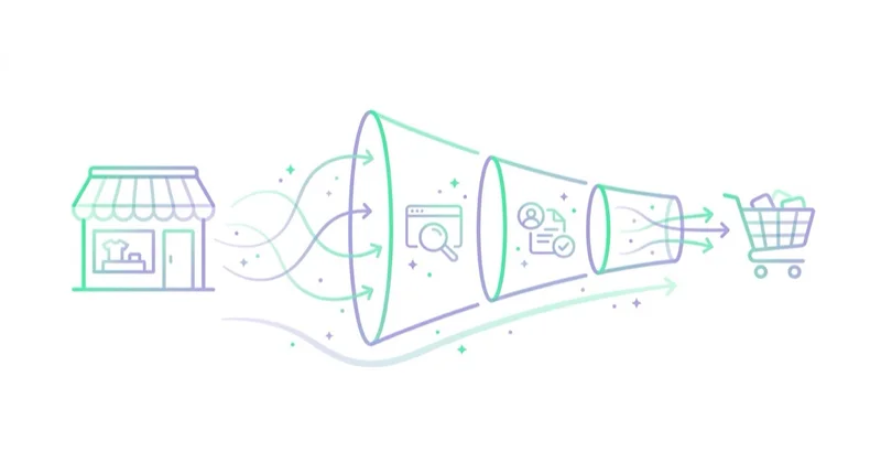 Diagram illustrating cro for ecommerce.