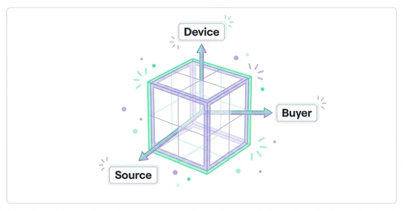 Diagram illustrating segmentation that improves decisions.
