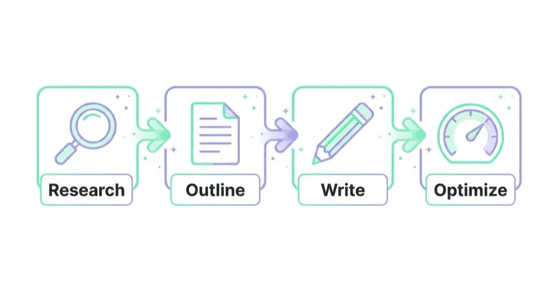 Diagram illustrating how to create evergreen content.
