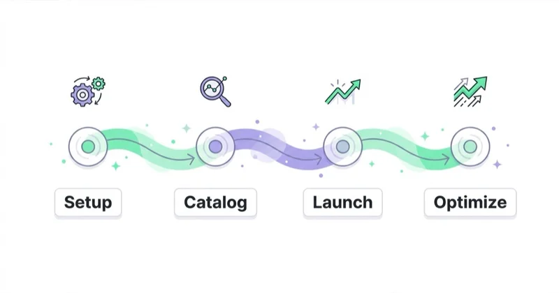 Diagram illustrating 30-day launch plan.
