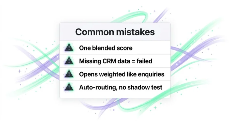 Diagram illustrating common mistakes.