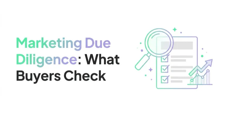 Marketing Due Diligence: What PE and Strategic Buyers Check Before They Buy