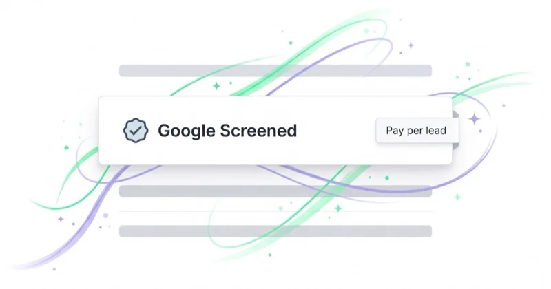 Local Services Ads for lawyers: a top pay-per-lead placement with the Google Screened verification badge.