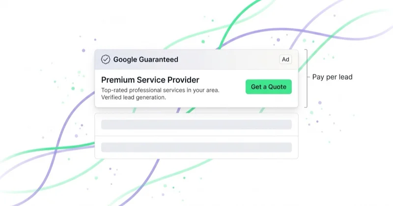 Local Services Ads for pest control: a top pay-per-lead placement carrying the Google Guaranteed badge.