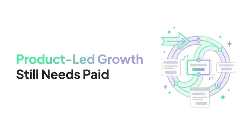 Product-Led Growth Still Needs Paid: How PLG Companies Actually Acquire
