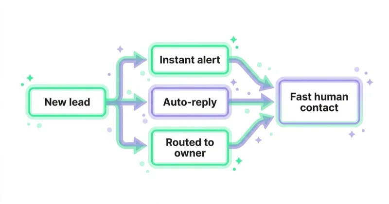 Diagram illustrating where campaign work meets lead operations.