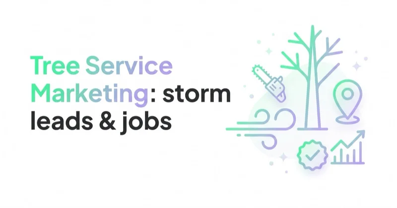 Tree Service Marketing: Storm Leads and Booked Jobs