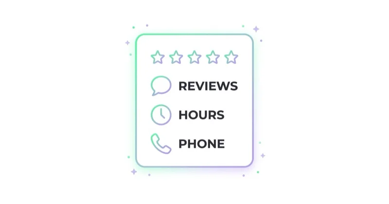 Google Business Profile works like a high-intent landing page: reviews, hours and phone.