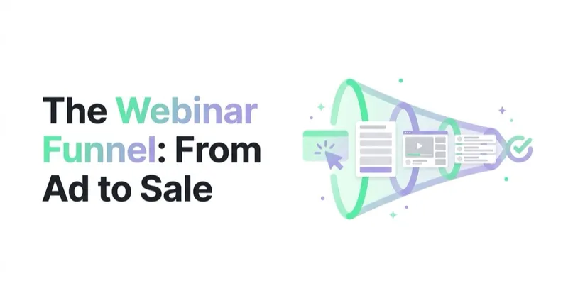 The Webinar Funnel: From Ad to Sale