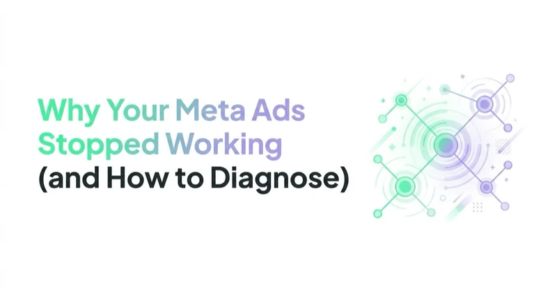 Why Your Meta Ads Stopped Working (and How to Diagnose It)