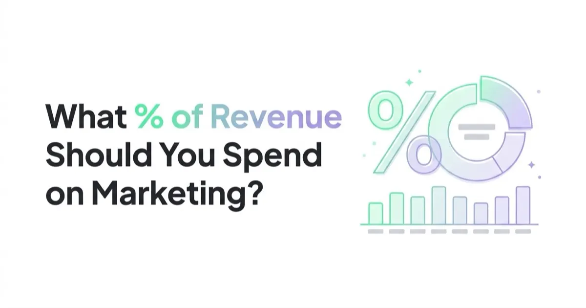 What % of Revenue Should You Spend on Marketing? Benchmarks by Stage and Industry