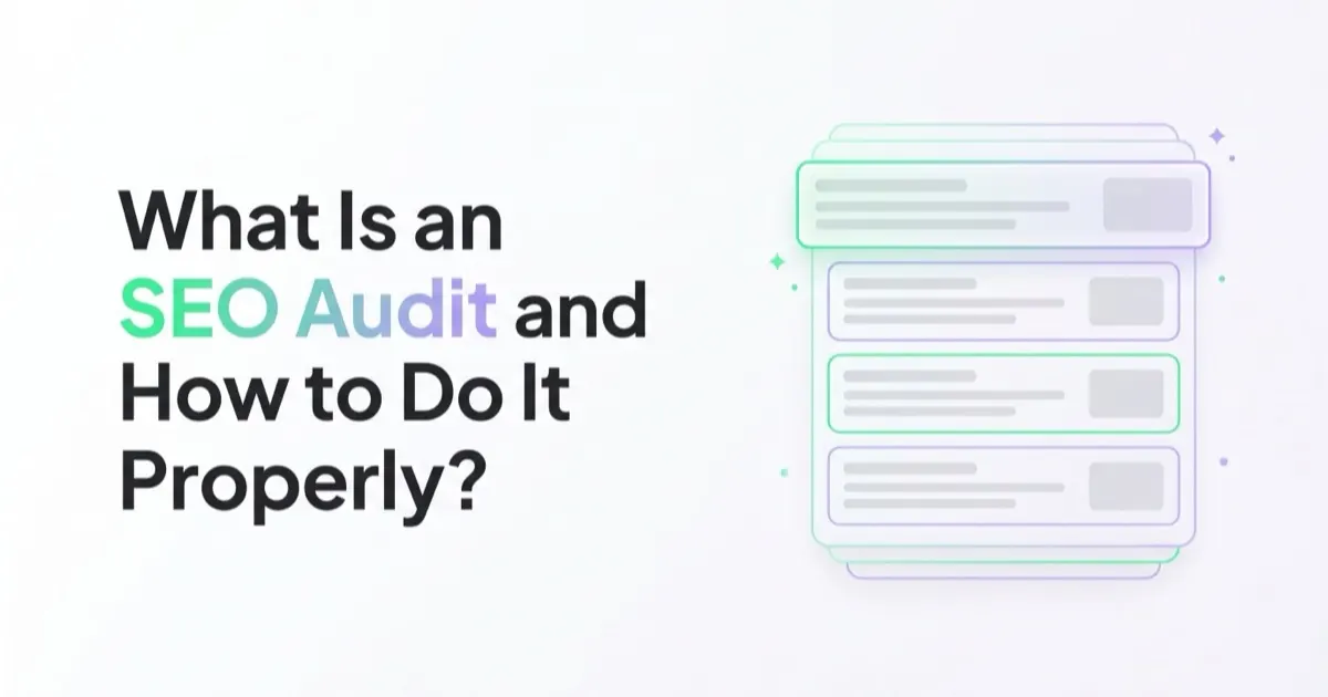 What Is an SEO Audit and How to Do It Properly?