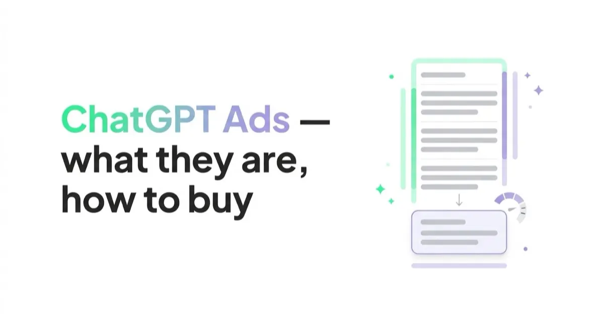 ChatGPT Ads: What They Are, How to Buy Them and What They Cost
