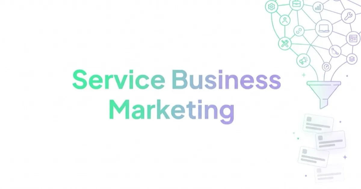 Service Business Marketing: How to Generate Leads Without Competing Only on Price