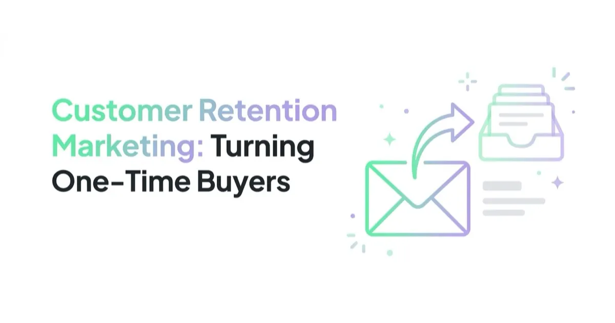 Customer Retention Marketing: Turning One-Time Buyers Into Repeat Revenue