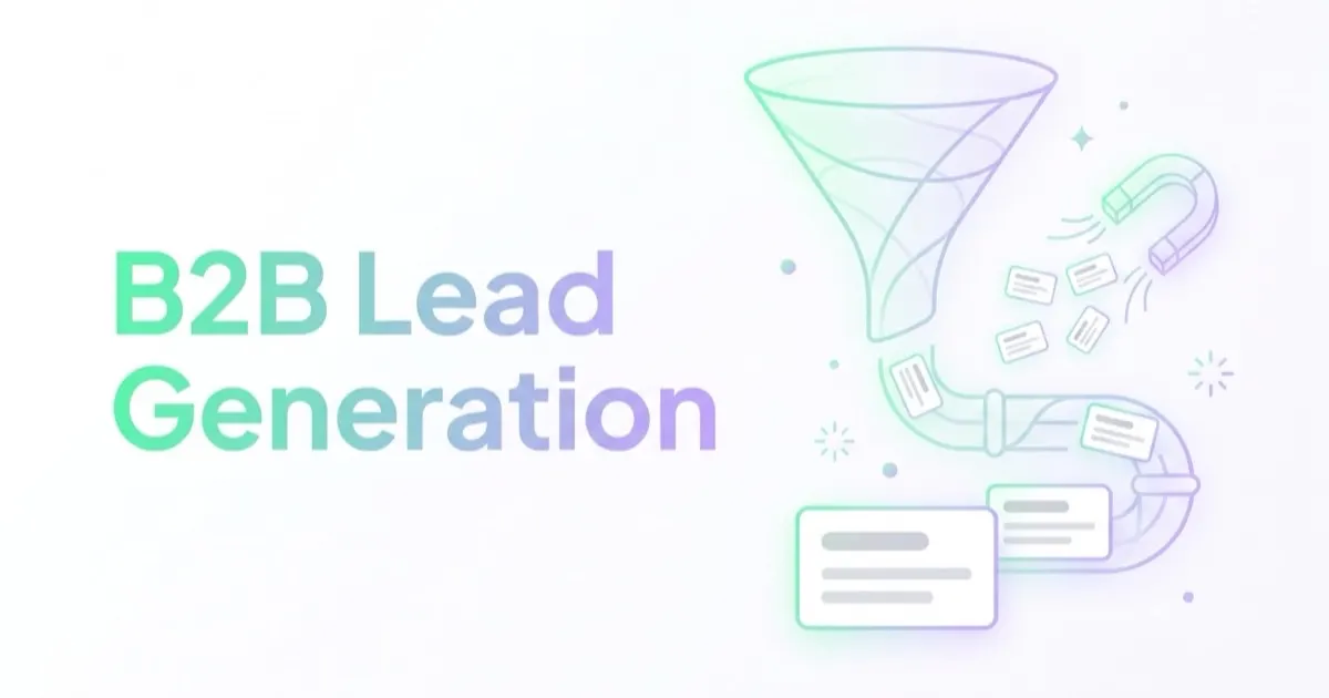 B2B Lead Generation: How to Build a Predictable Pipeline From Paid Media and SEO