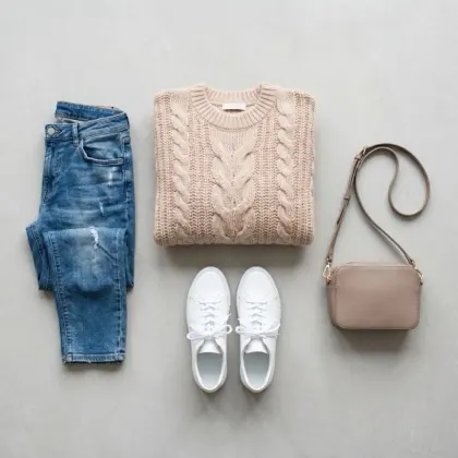 Square display banner — fashion