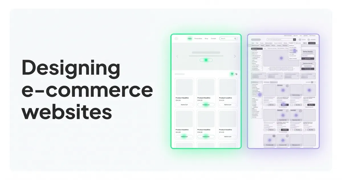 The latest trends in designing websites / e-commerce platforms